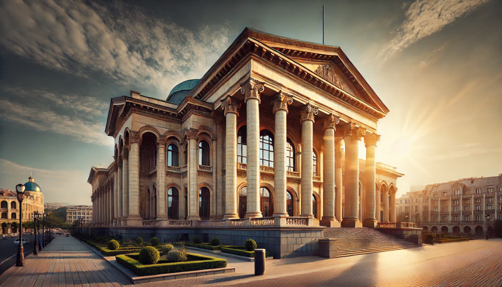 The image of the Georgian National Museum