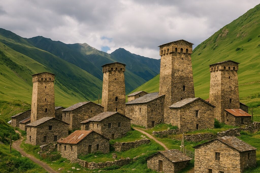 Svaneti Towers (Ushguli)