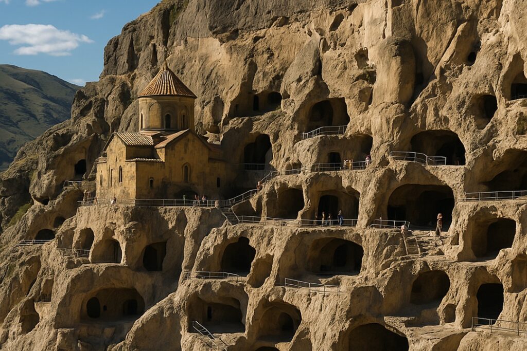 Vardzia cave town Georgia