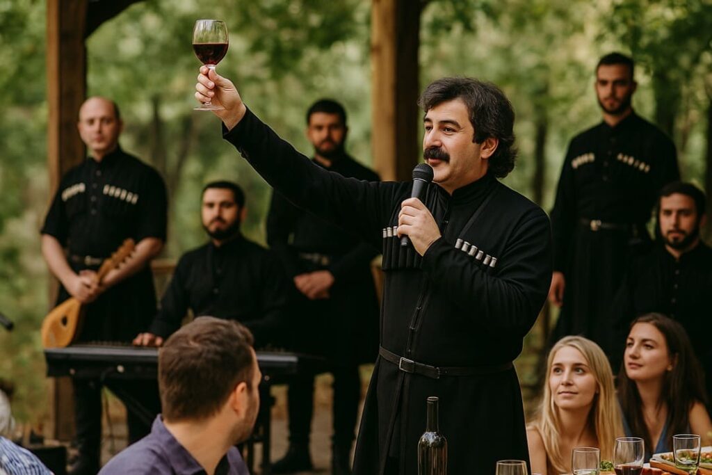 Georgian toastmaster